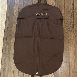 Gucci Chocolate Brown Garment Cover